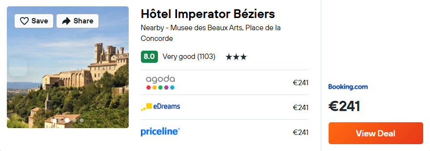 Hôtel Imperator Béziers