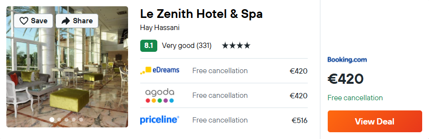 Le Zenith Hotel & Spa