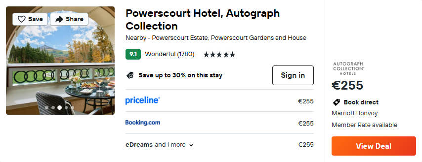 Powerscourt Hotel, Autograph Collection