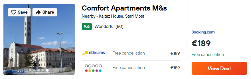 Comfort Apartments M&s
