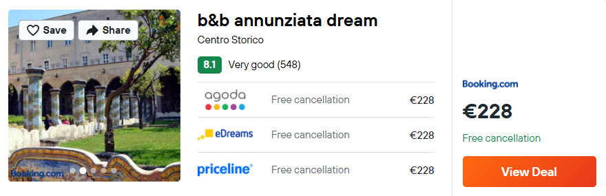 b&b annunziata dream