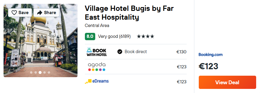 Village Hotel Bugis by Far East Hospitality