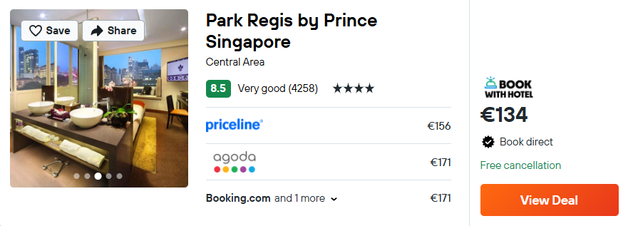 Park Regis by Prince Singapore