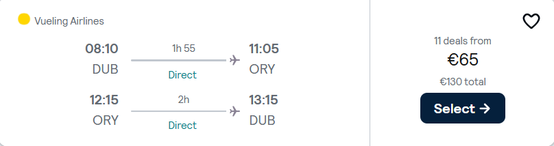 cheap flights to France
