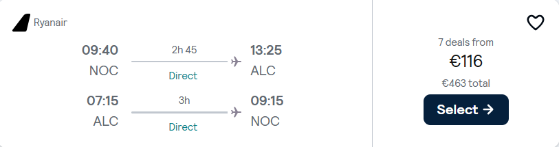 cheap flights to Spain