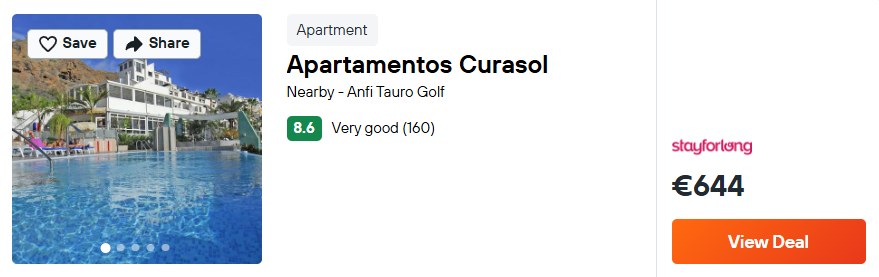 Apartamentos Curasol