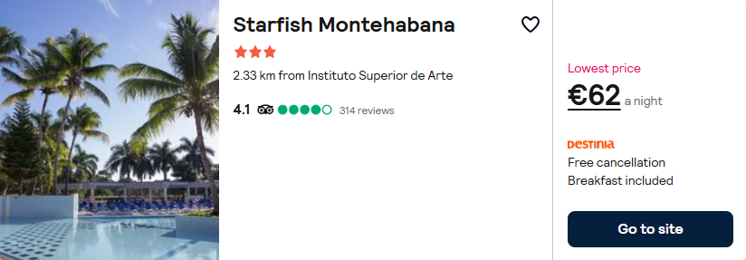Starfish Montehabana