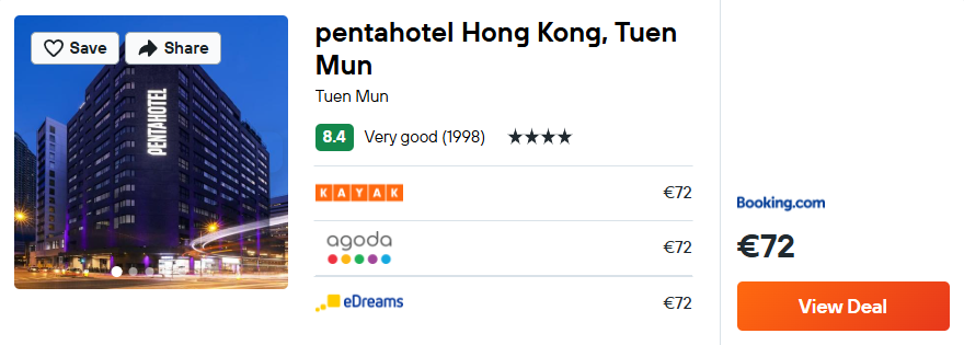 pentahotel Hong Kong, Tuen Mun