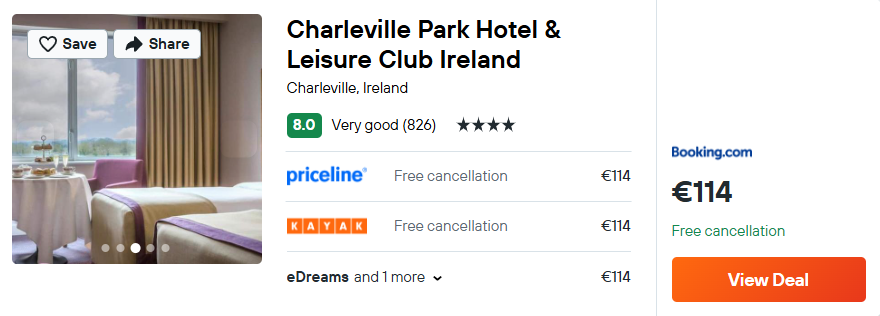 Charleville Park Hotel & Leisure Club