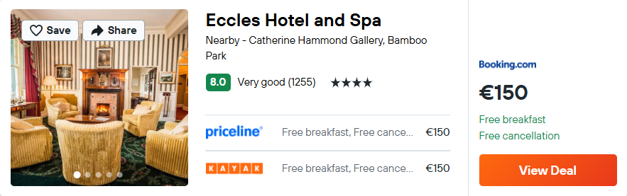 Eccles Hotel and Spa