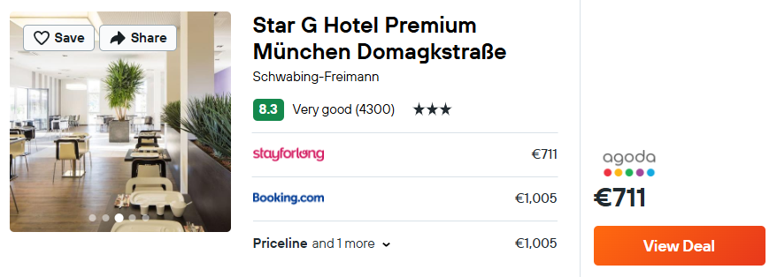 Star G Hotel Premium München Domagkstraße