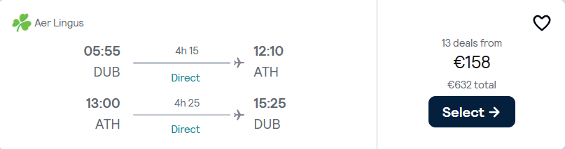 cheap flights to Greece