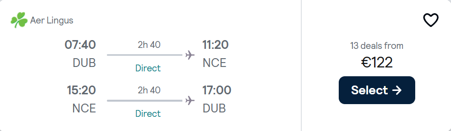 cheap flights to France