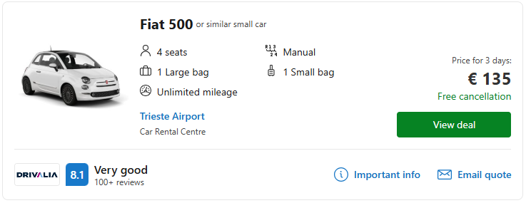 cheap car