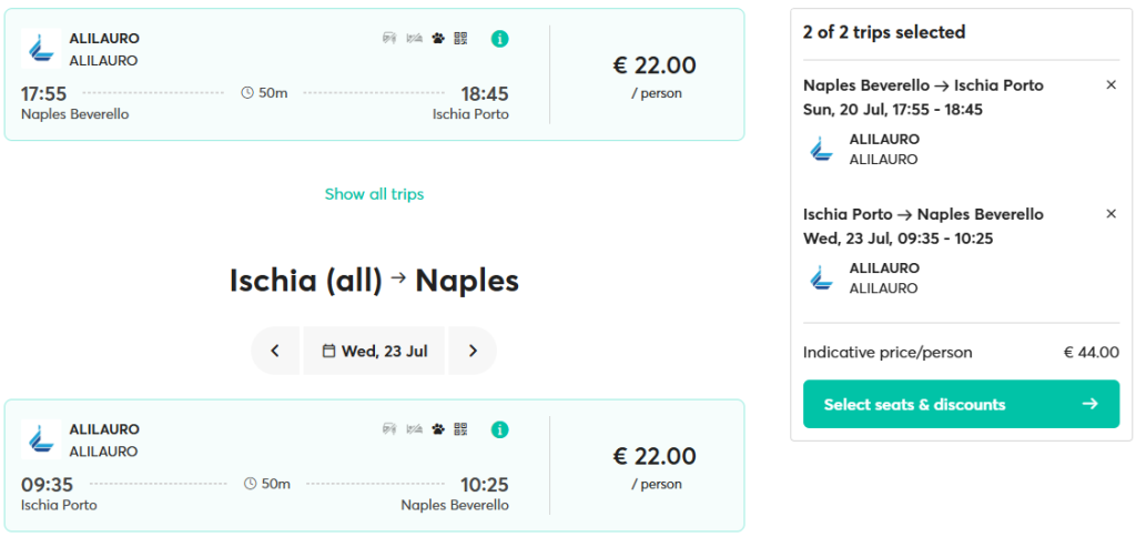 cheap ferry