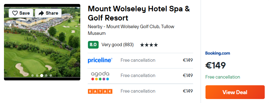 Mount Wolseley Hotel Spa & Golf Resort