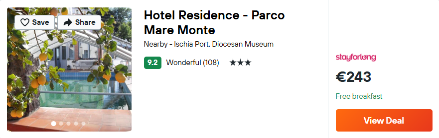 Hotel Residence - Parco Mare Monte