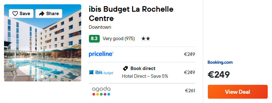 ibis Budget La Rochelle Centre