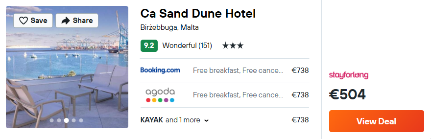 Ca Sand Dune Hotel