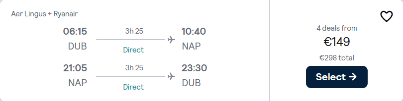 cheap flights to Italy