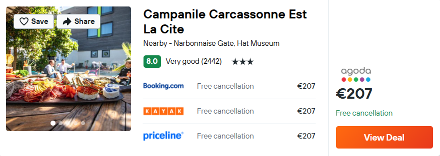 Campanile Carcassonne Est La Cite