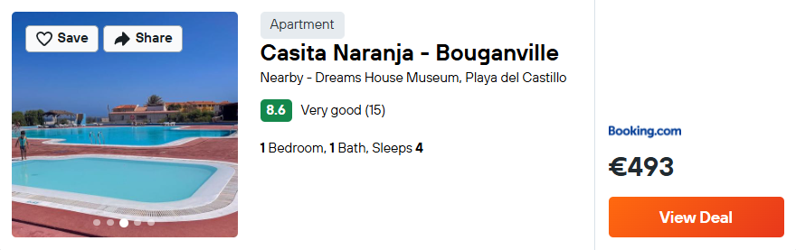 Casita Naranja - Bouganville