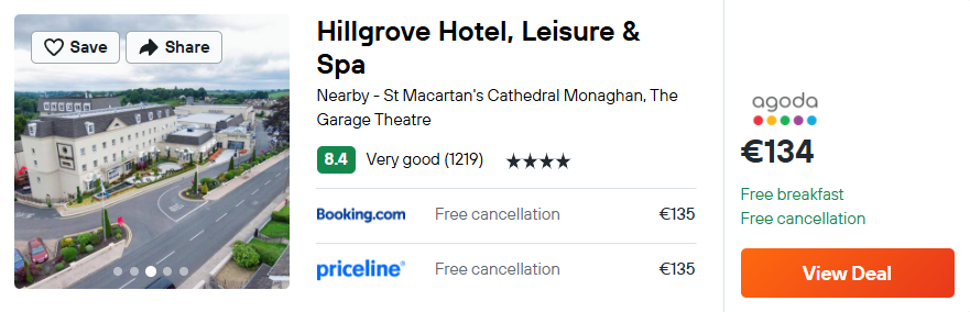 Hillgrove Hotel, Leisure & Spa