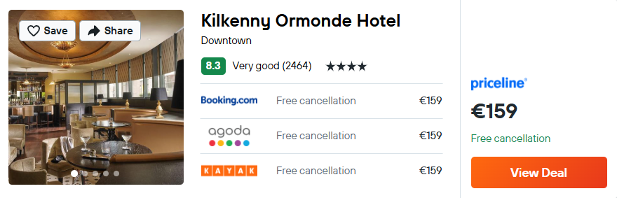 Kilkenny Ormonde Hotel