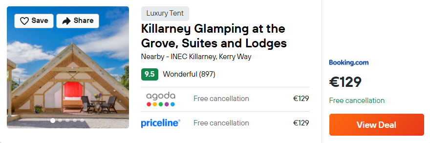 Killarney Glamping at the Grove, Suites and Lodges