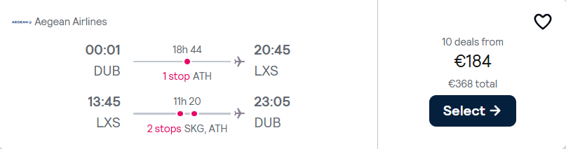 cheap flights to Greece