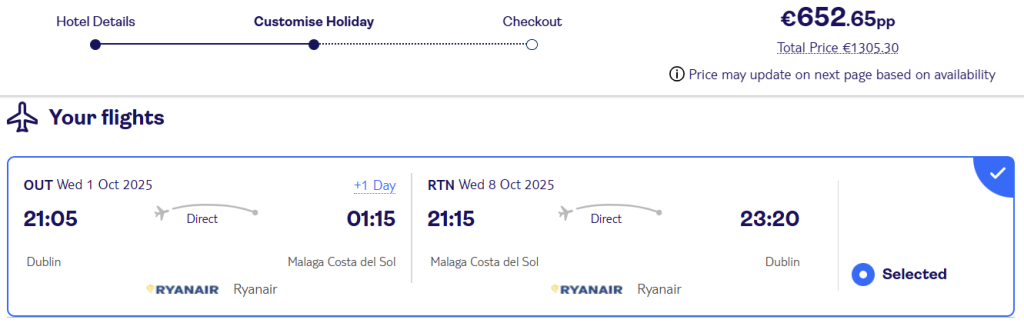 holidays in Spain