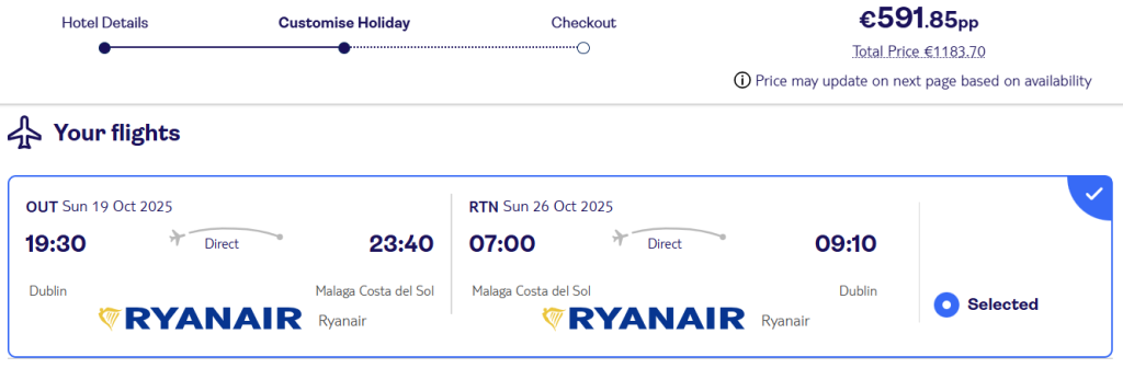 holidays in Spain