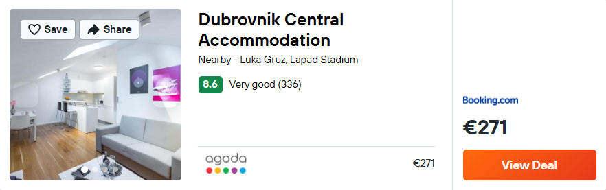 Dubrovnik Central Accommodation