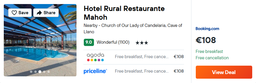 Hotel Rural Restaurante Mahoh