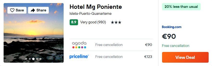 Hotel Mg Poniente
