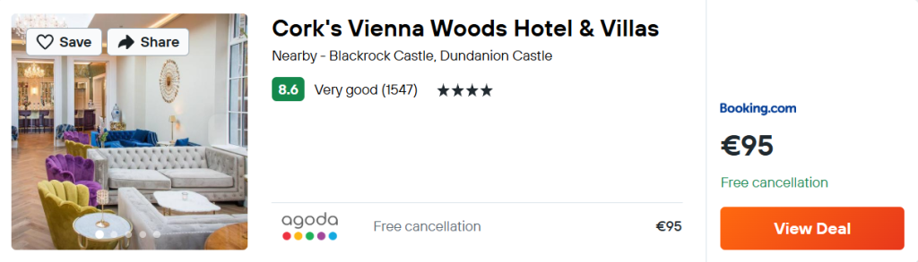 Cork's Vienna Woods Hotel & Villas