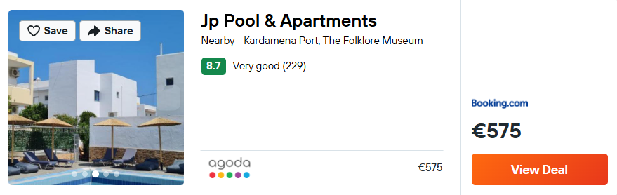 Jp Pool & Apartments