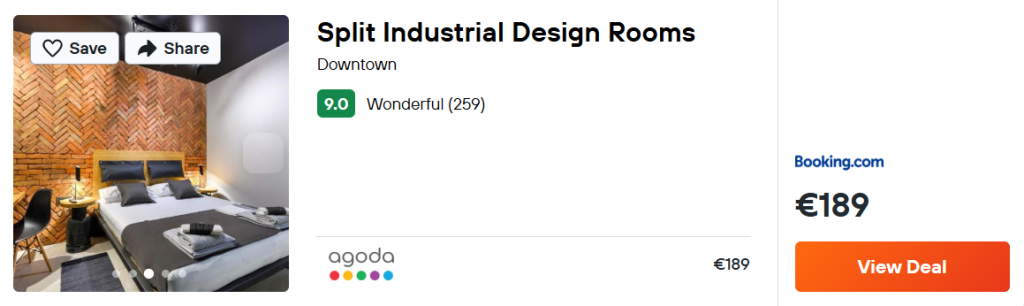 Split Industrial Design Rooms