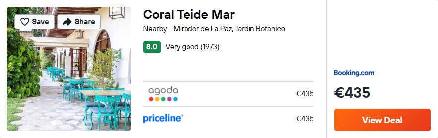 Coral Teide Mar