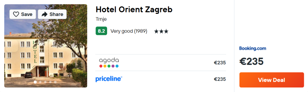 Hotel Orient Zagreb