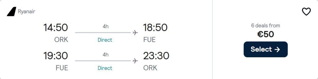 cheap flights to Spain