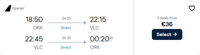 cheap flights to Spain