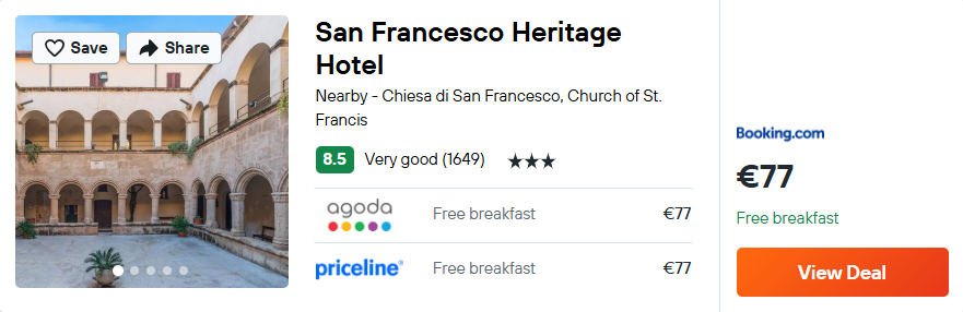 San Francesco Heritage Hotel