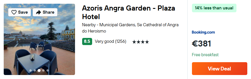 Azoris Angra Garden - Plaza Hotel