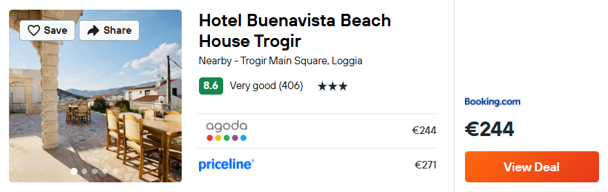 Hotel Buenavista Beach House Trogir