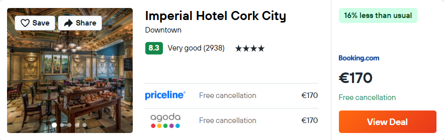 Imperial Hotel Cork City