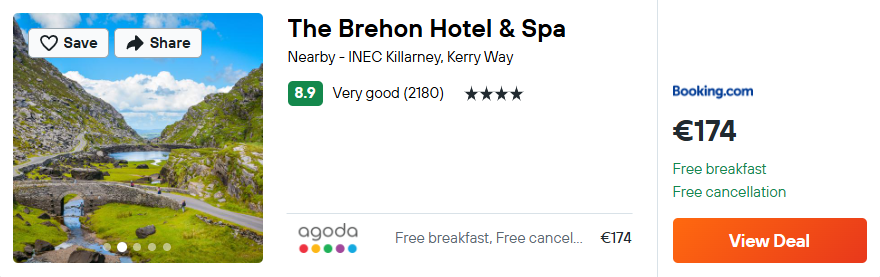 The Brehon Hotel & Spa