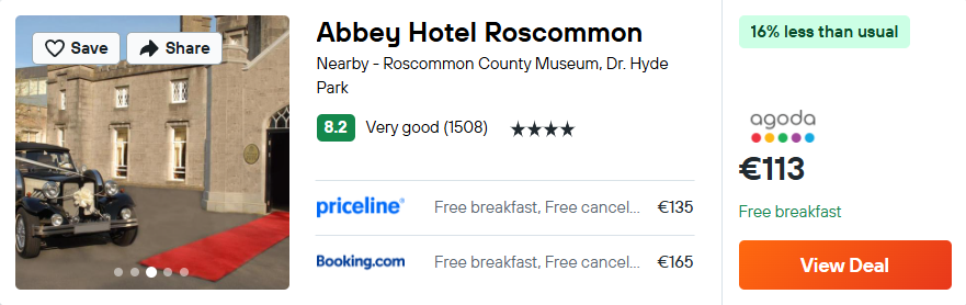 Abbey Hotel Roscommon