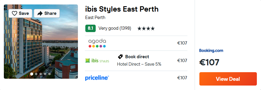 ibis Styles East Perth