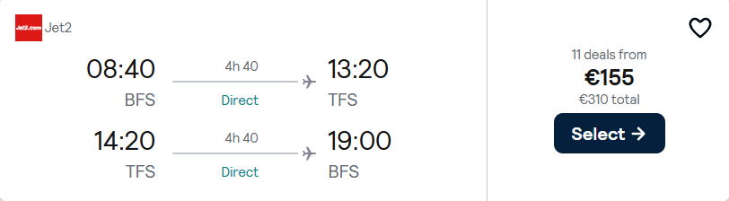 cheap flights to Spain